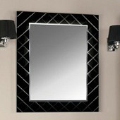 Зеркало 74 см, черное Акватон Венеция 75 1A151102VNL20