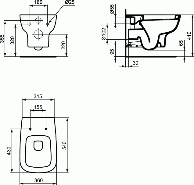 Фотография товара Ideal Standard Esedra T281401