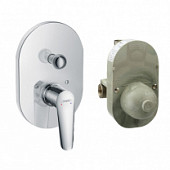 Смеситель для ванны (2в1) Hansgrohe Logis E 71408000