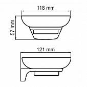 Мыльница WasserKraft Glan K-5129