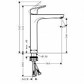 Смеситель для раковины Hansgrohe Focus 31532000