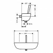 Смеситель для душа Hansgrohe PuraVida 15672400