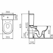 Унитаз Vitra S50 9797B003-7204