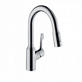 Смеситель для кухни 183 мм, выдвижной излив Hansgrohe M43 71811000