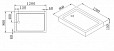 Фотография товара Cezares Tray TRAY-A-AH-120/80-15-W