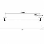 Полочка 52 см Ideal Standard IOM A9124AA