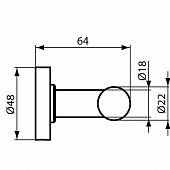 Крючок Ideal Standard IOM A9116AA