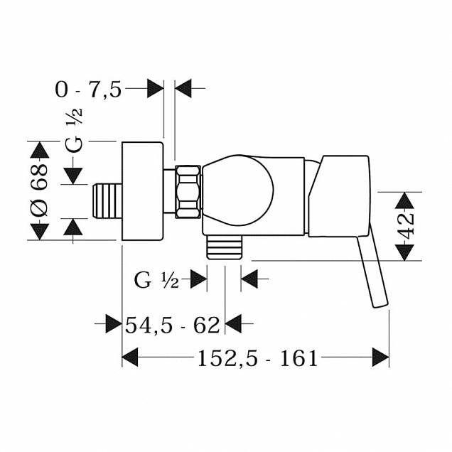 Фотография товара Hansgrohe Talis S 32620000