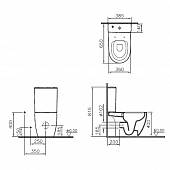 Унитаз Vitra Sento 9830B003-7204