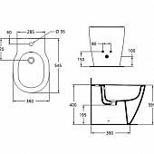 Биде Ideal Standard Connect E799501