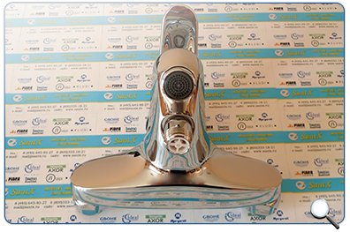 Смеситель для ванны Grohe Euroeco 32743000 вид снизу