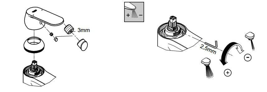 Grohe Eurosmart Cosmopolitan 32825000 и 3282500E - картридж