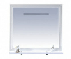 Зеркало 90 см, белое, Misty Европа 90 П-Евр02090-011Св