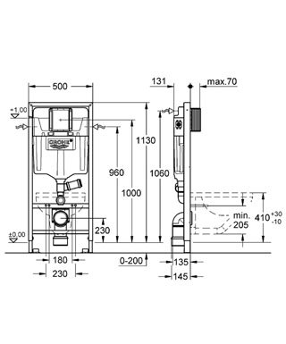 Фотография товара Grohe Rapid SL 39002000Gr