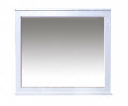 Зеркало 80 см, белое фактурное, Misty Марта 80 П-Мрт02080-012