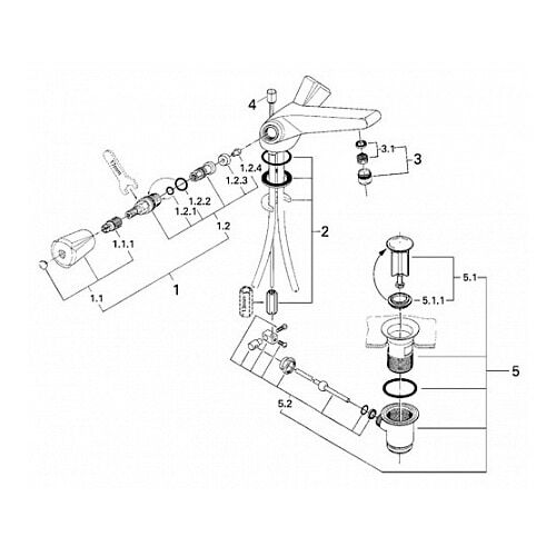 Фотография товара Grohe Costa   21391000Gr