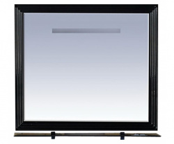 Зеркало 90 см, черное, Misty Европа 90 П-Евр02090-021Св