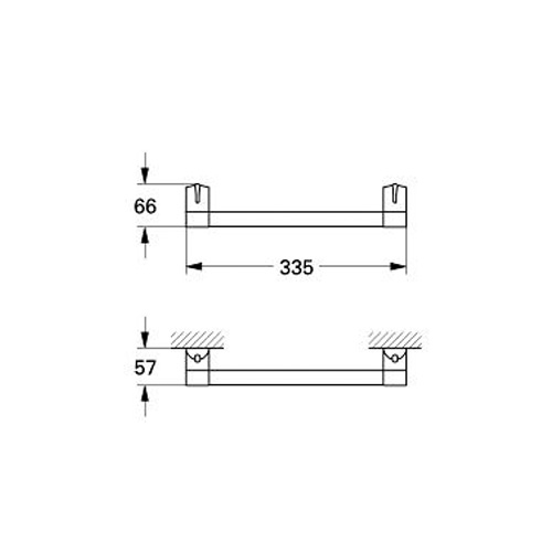 Фотография товара Grohe Ectos 40261MB0Gr