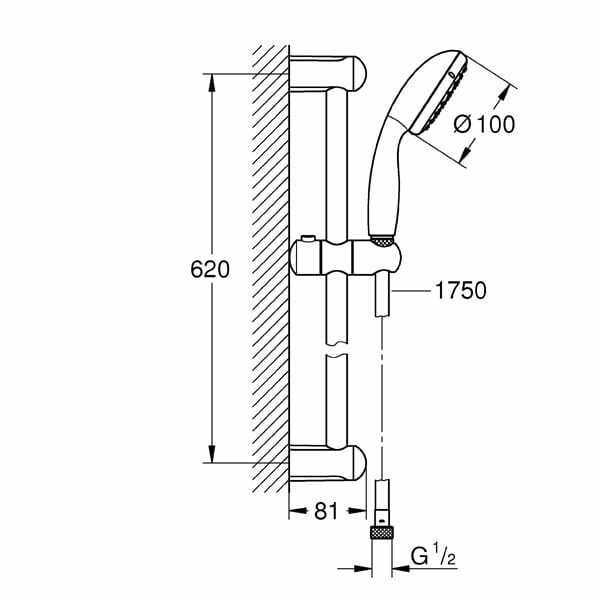 Фотография товара Grohe Tempesta New 27853001Gr