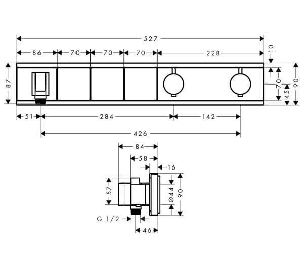 Фотография товара Hansgrohe RainSelect 15356600