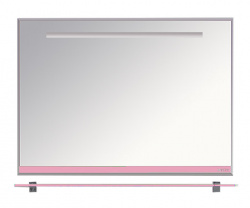 Зеркало 120 см, розовое, Misty Джулия 120 Л-Джу03120-1210
