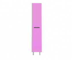 Шкаф-пенал, розовый, правый, Misty Джулия 35 R Л-Джу05035-1210П