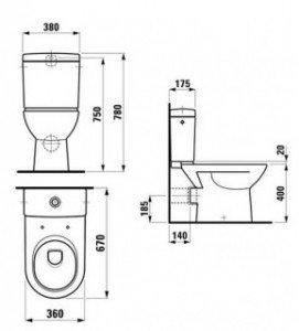 Фотография товара Laufen Pro 2495.6.000.000.1