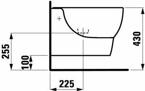 Фотография товара Laufen Mimo 3055.1.000.302.1