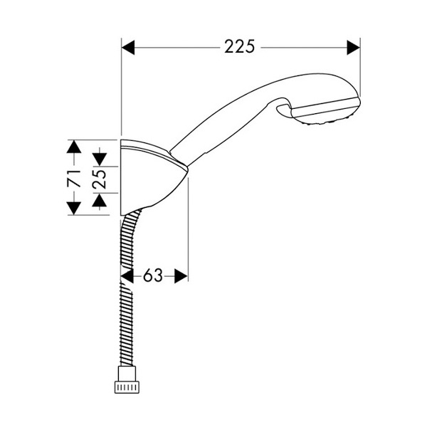 Фотография товара Hansgrohe Croma 27548000