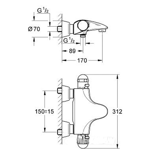 Фотография товара Grohe Sentosa   34551000Gr