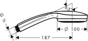 Фотография товара Hansgrohe Croma 28580000