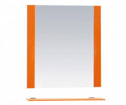 Зеркало 70 см, оранжевое, Misty Жасмин 70 П-Жас03070-132