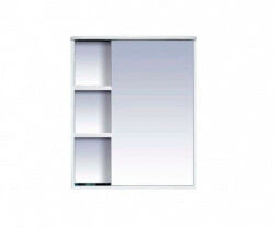 Шкаф-зеркало 70 см, белый, правый, Misty Венера 70 R П-Внр04070-01СвП