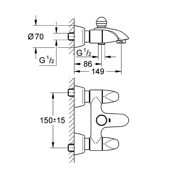 Фотография товара Grohe Aria   25081000Gr