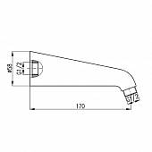 Держатель верхнего душа Slezak-RAV MD0033