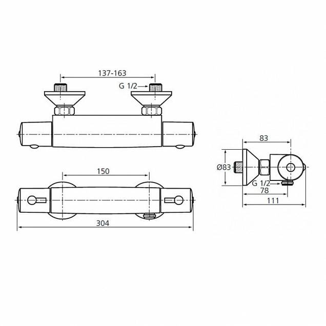 Фотография товара Ideal Standard Ceratherm A6367AA