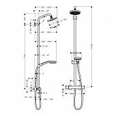 Душевая система Hansgrohe Croma 27169000