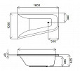 Фотография товара Am.Pm Spirit W72A-160L100W-A2