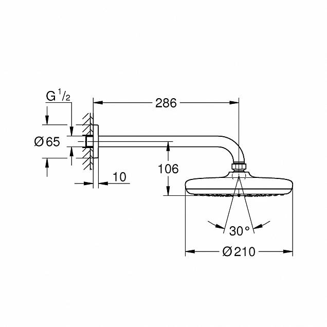 Фотография товара Grohe Tempesta 26411000Gr