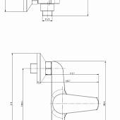 Смеситель для душа Cersanit Vero 63062