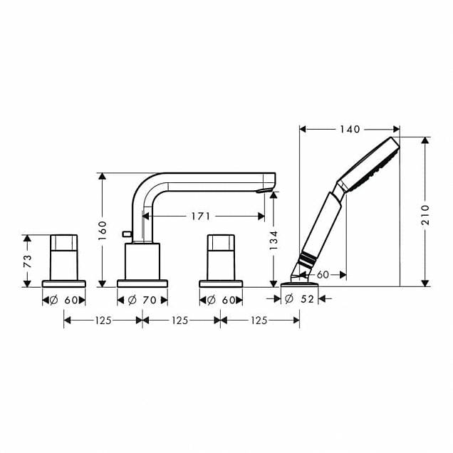 Фотография товара Hansgrohe Metris S   31443000