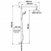 Душевая система  WasserKraft A016