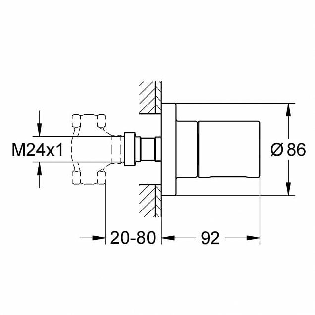 Фотография товара Grohe Grohtherm 19470000Gr