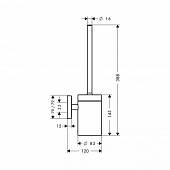 Туалетный ершик Hansgrohe PuraVida 41505000