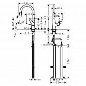 Смеситель для кухни Hansgrohe Talis M51 73851000