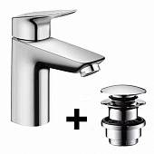 Смеситель для раковины (д.к РО) Hansgrohe Logis 71107000