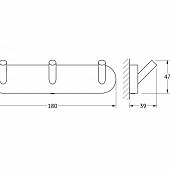 Вешалка ArtWelle Harmonie HAR 002