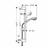 Душевой гарнитур Hansgrohe Crometta 27763000HG