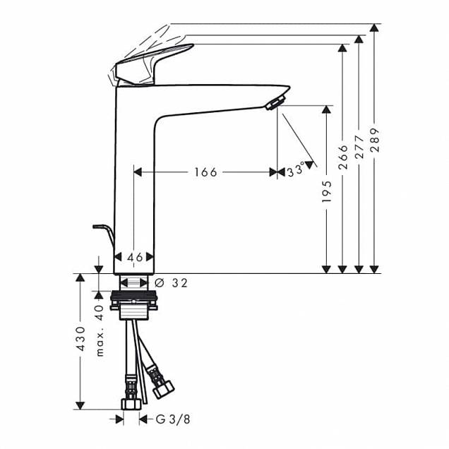 Фотография товара Hansgrohe Logis 71095000