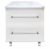 Комплект мебели напольный 100 см, белая, Misty Марта 100 П-Мрт01100-012-K